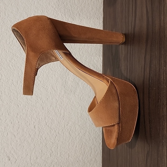 Steve Madden "Presae" platform suede heel - size 10 - Pre-owned - Picture 4 of 12